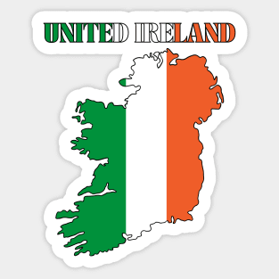 United Ireland Irish Reunification Sticker